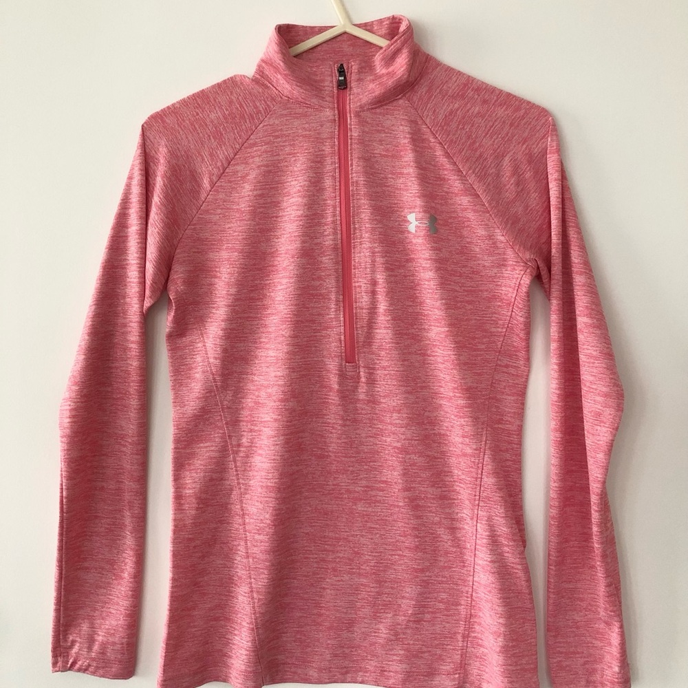 Under Armour Women's Pink Long Sleeve Top